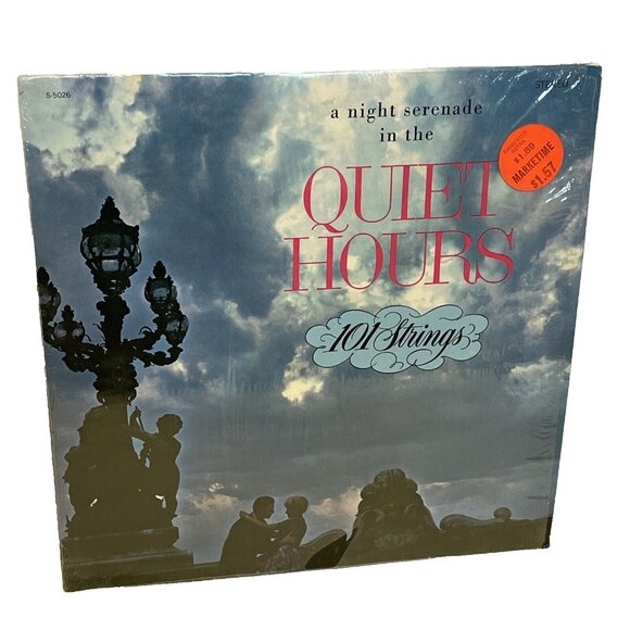 101 Strings The Quiet Hours (Vinyl, 1960) Alshire S-5026 Good LP Record Album - Picture 1 of 10